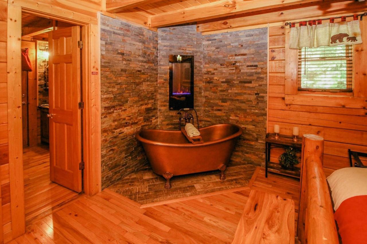 Beary Cozy Cabin 세비어빌 외부 사진